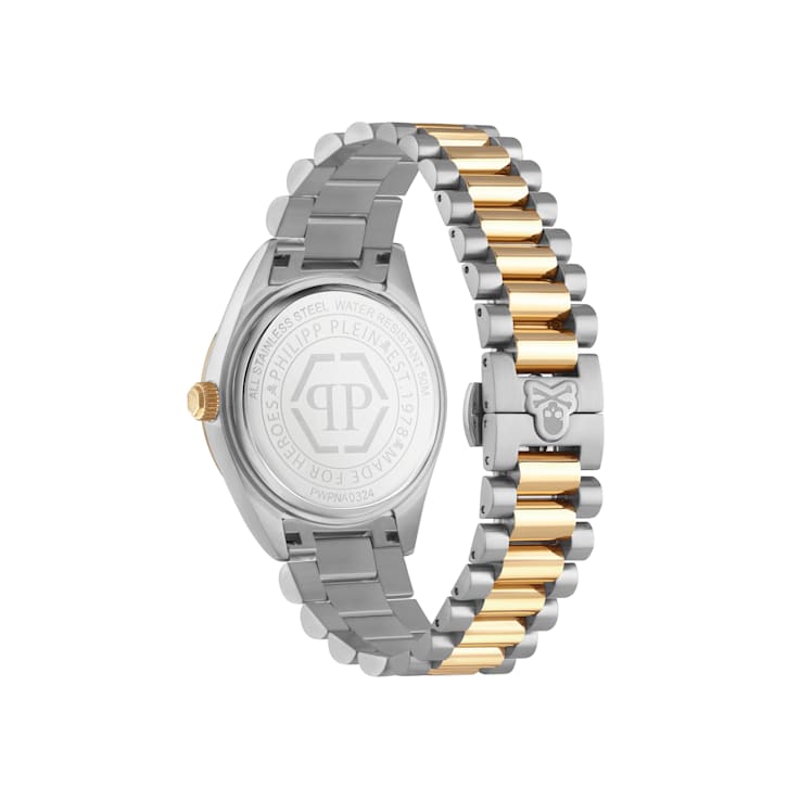 Date Superlative Two-tone Bracelet Mens Watch