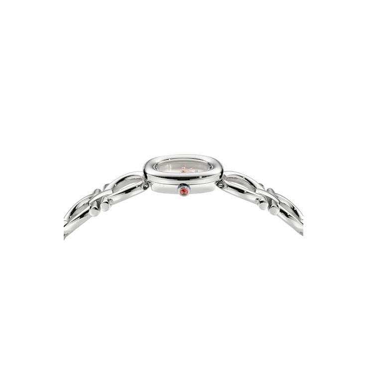 Double Gancini Stainless Steel Bracelet Watch