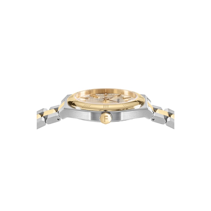 Ferragamo Vega Upper East Two-tone Bracelet Watch