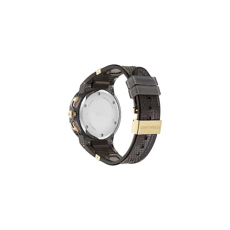 F-80 Translucent Black Dial Chronograph Watch