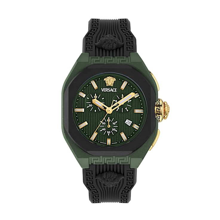 V-Legend Ecoceramic Chronograph Green Dial Watch