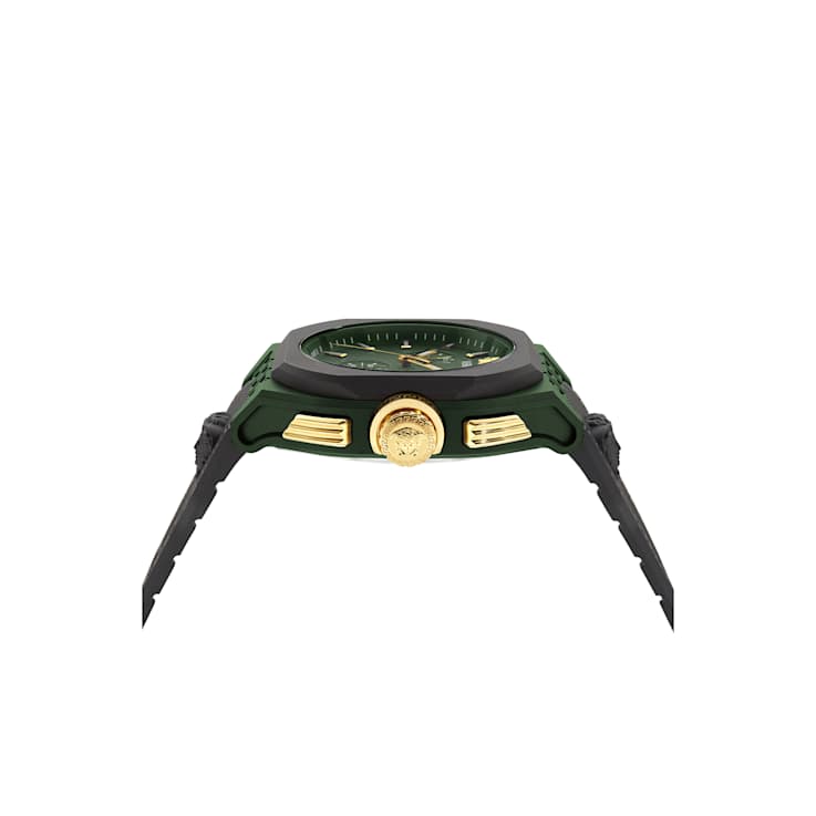 V-Legend Ecoceramic Chronograph Green Dial Watch