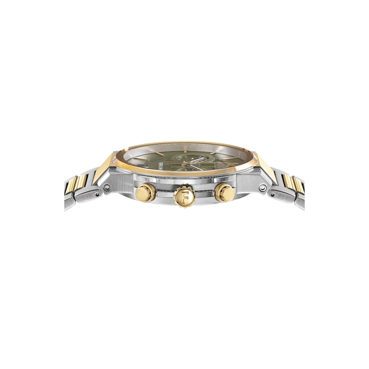 Ferragamo Sapphire Chrono Two-tone Bracelet Watch