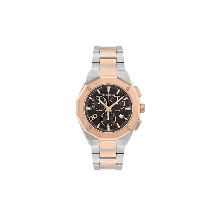 Ferragamo Edge Chrono Bracelet Watch
