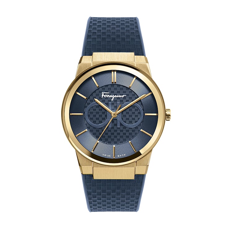 Salvatore Ferragamo Sapphire Strap Watch 1323LA