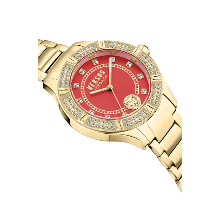 Versus Versace Canton Road Crystal Bracelet Watch