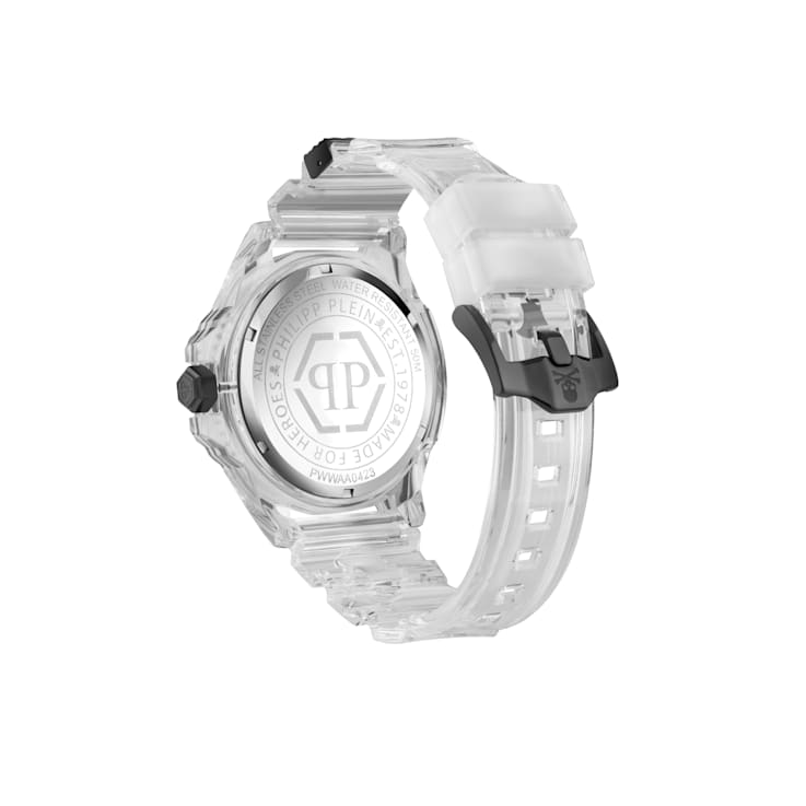 Philipp Plein The $kull Synthetic Strap Watch