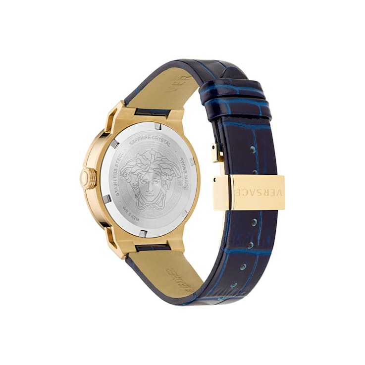 Versace stainless steel sapphire crystal watch online