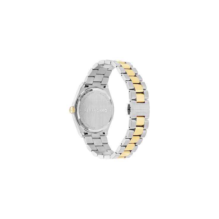 Vega Upper East Green Dial Two-tone Stainless Steel Bracelet Watch