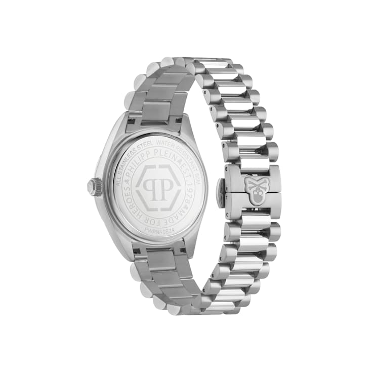 Date Superlative Stainless Steel Bracelet Mens Watch