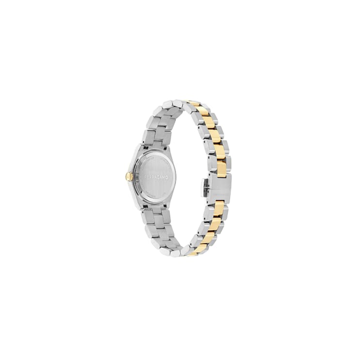 Vega Upper East Green Dial Two-tone Stainless Steel Bracelet Watch