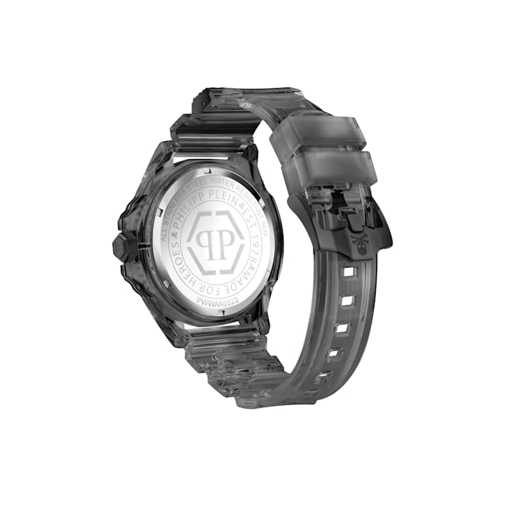 Philipp Plein The $kull Synthetic Strap Watch