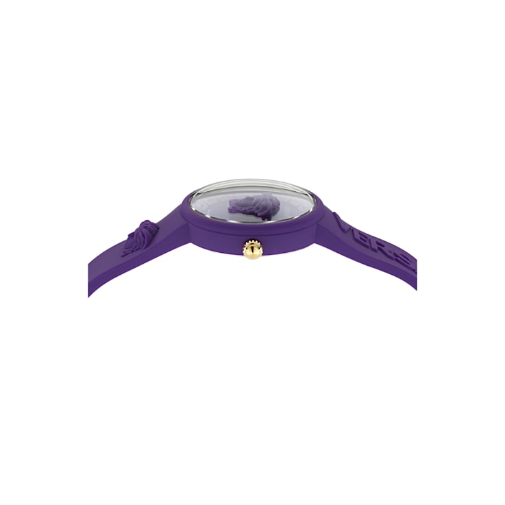 Purple versace watch deals