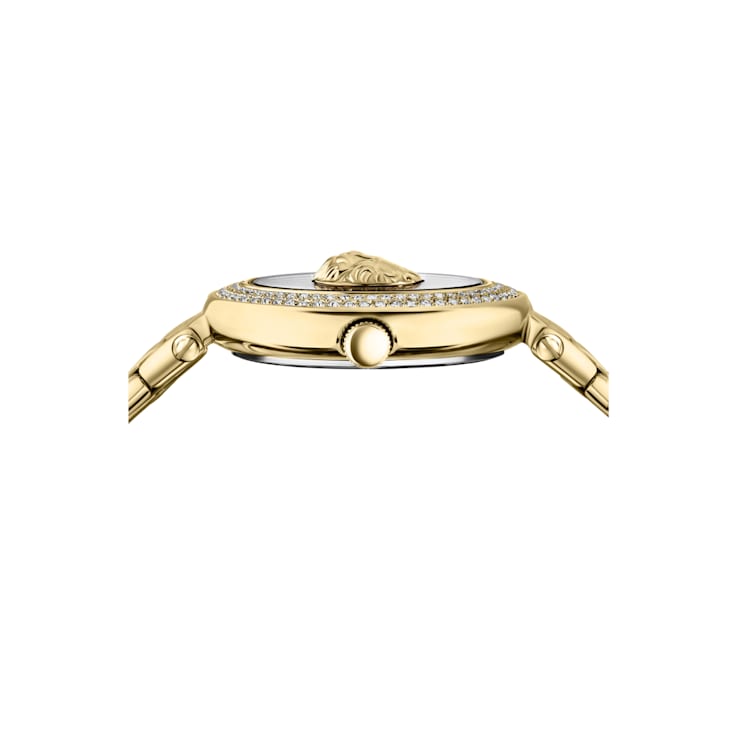 Versus Versace Brick Lane Lion Crystal Bracelet Watch 143DVA