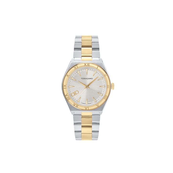 Ferragamo Vega Upper East Two-tone Bracelet Watch