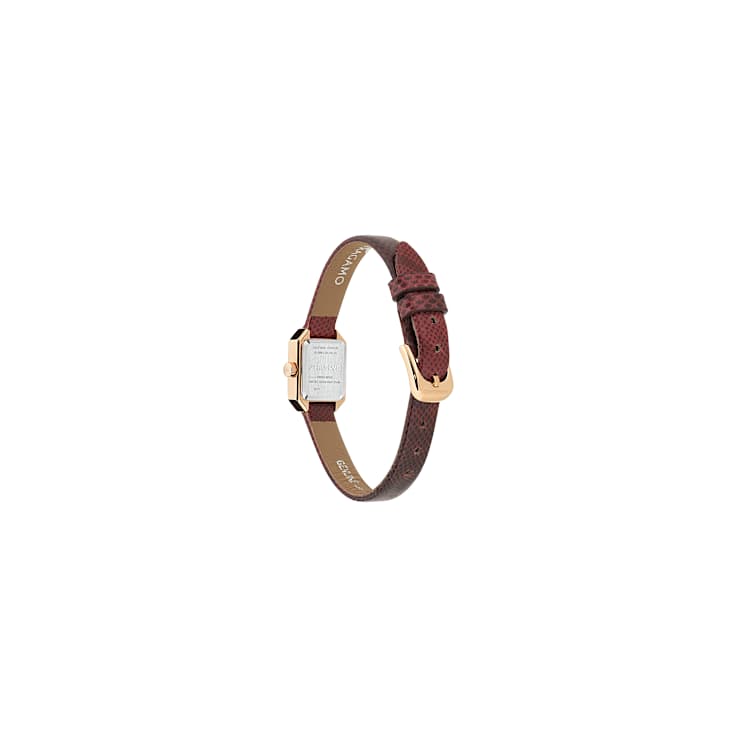 Ferragamo Crystal Petite Leather Watch