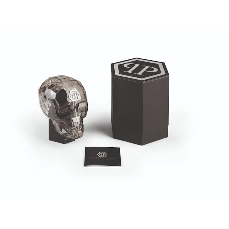 The $kull Black Dial Two-tone Stainless Steel Bracelet Watch