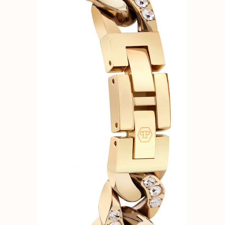 Philipp Plein The Hexagon Groumette Yellow Bracelet Watch