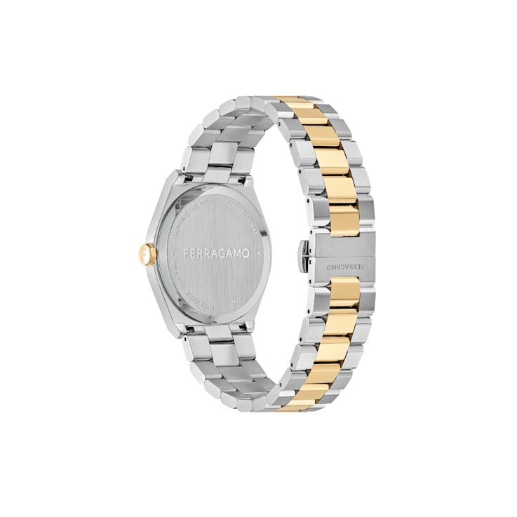 Ferragamo Vega Upper East Two-tone Bracelet Watch