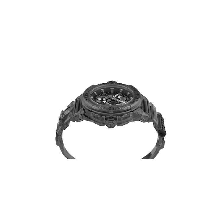 Philipp Plein The $kull Synthetic Strap Watch