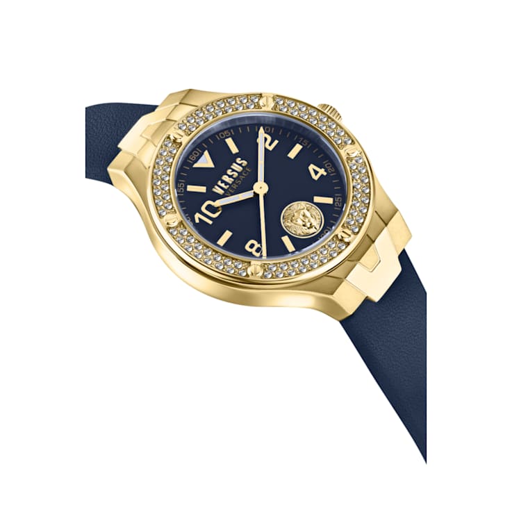 Versus Versace Vittoria Crystal Strap Watch