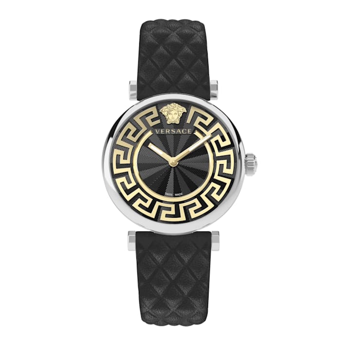 Versace black daphnis watch store