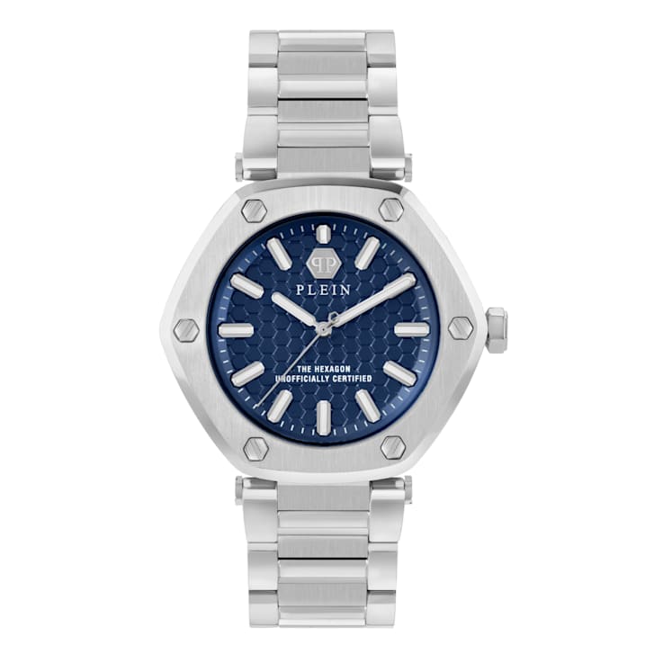 Philipp Plein The Hexagon Stainless Steel Bracelet Watch