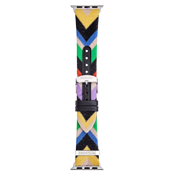 Missoni Zigzag Leather Apple Watch Strap