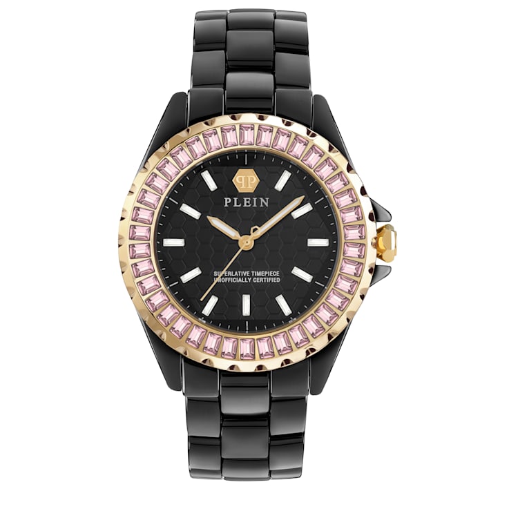 Plein Heaven Ceramic Bracelet Womens Watch
