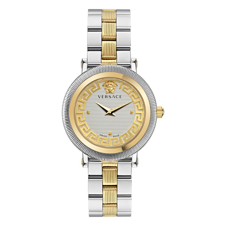 Versace white watch store