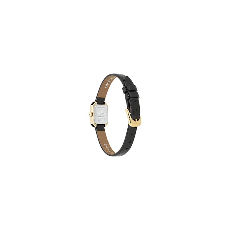 Ferragamo Crystal Petite Leather Watch