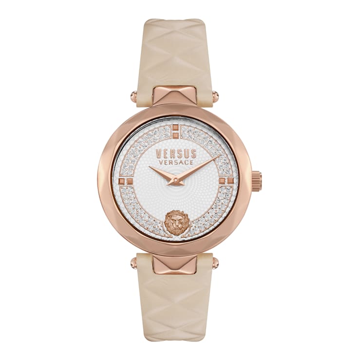 Versus Covent Garden Crystal Dial Strap Watch