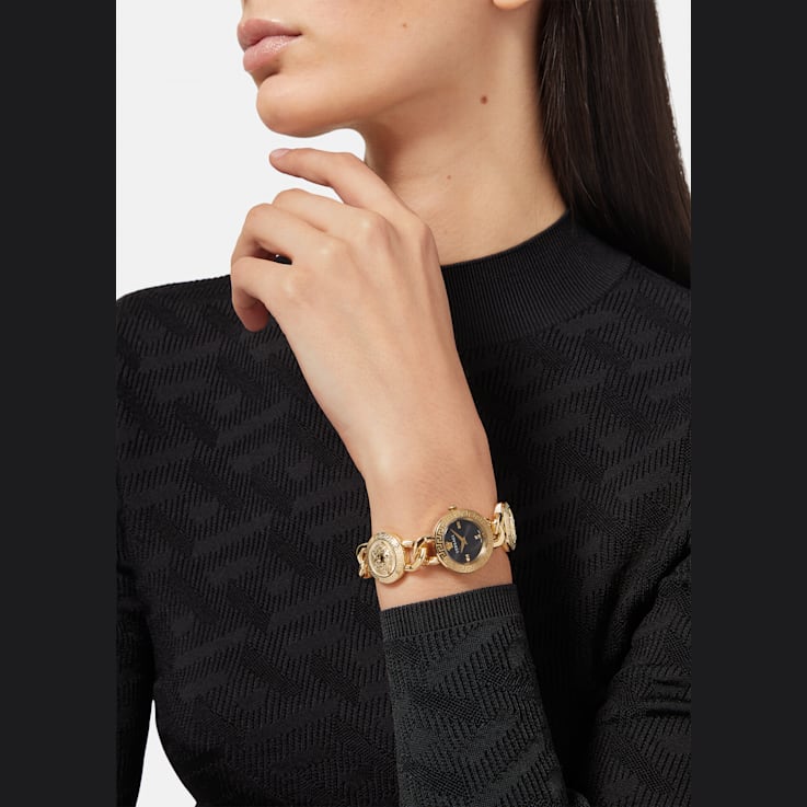Versace medusa discount stud icon watch