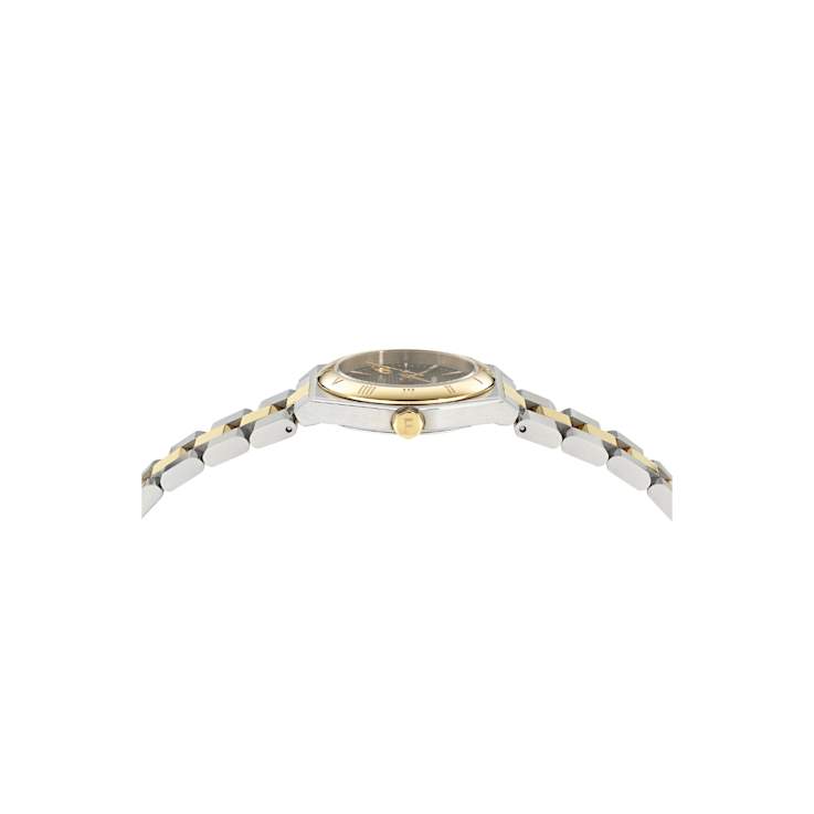 Vega Upper East Green Dial Two-tone Stainless Steel Bracelet Watch