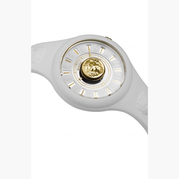 Versace fire island watch black discount