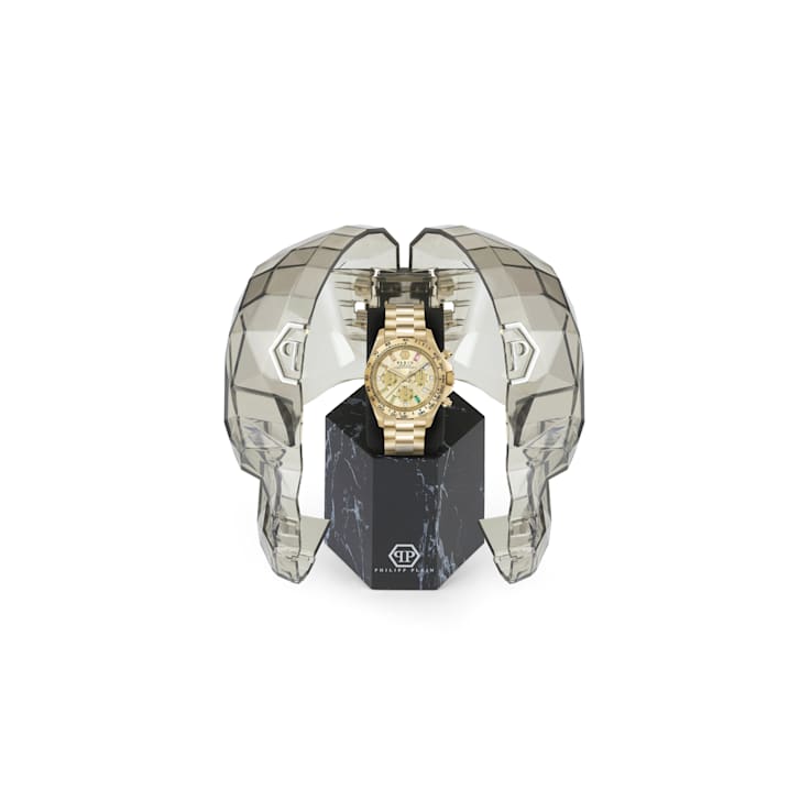 Philipp Plein Nobile Lady Yellow Stainless Steel Bracelet Watch