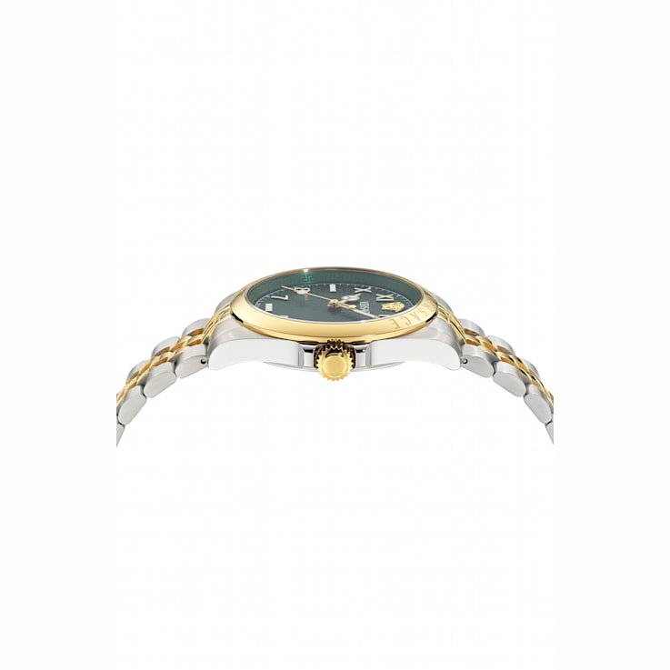 Versace Anteo Green Dial Bracelet Watch