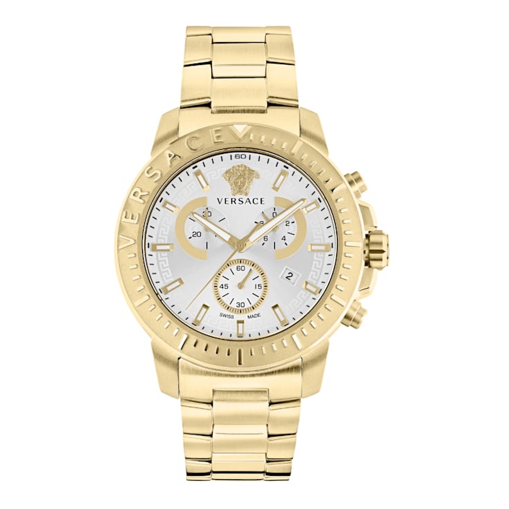 Versace gold watch mens on sale