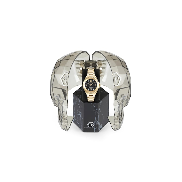 Plein Heaven IP Yellow Gold Bracelet Womens Watch