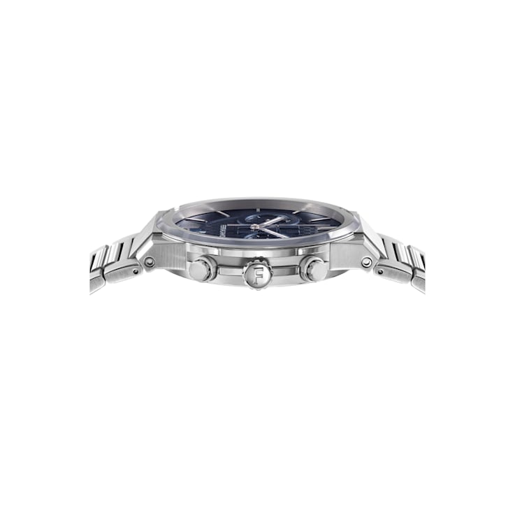 Salvatore Ferragamo アナログ時計 Ferragamo Sapphire Chrono Stainless Steel Bracelet Watch