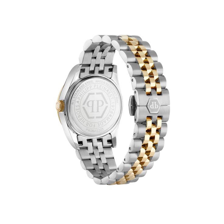 Philipp Plein Date Superlative Two-tone Bracelet Watch - 1697RC