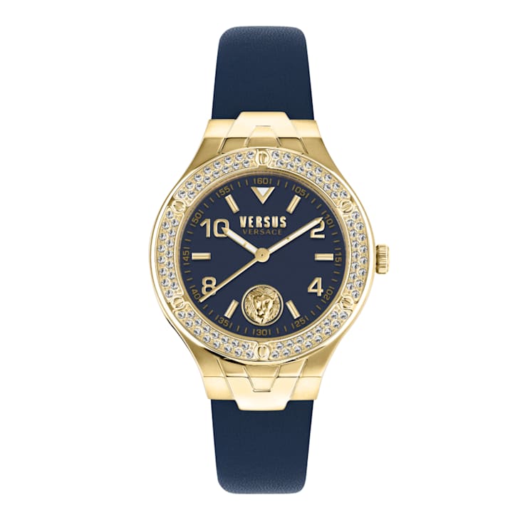 Versus Versace Vittoria Crystal Strap Watch
