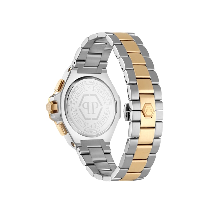 Plein Chrono Royal Two-tone Bracelet Mens Watch