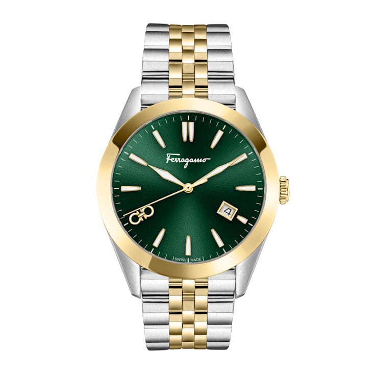 【FERRAGAMO】Classic Bracelet Watch ゴールド文字盤 36mm Ferragamo Classic Bracelet Watch - 11DVNA