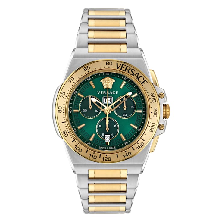 Versace stainless sales steel bracelet watch