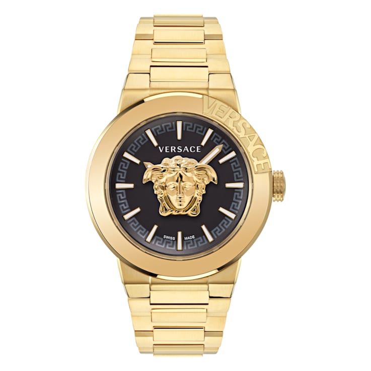 Versace Medusa Infinite Yellow Stainless Steel Bracelet Watch 13LNTC