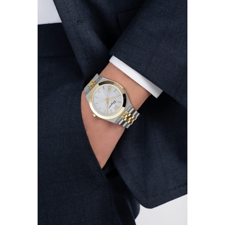 Ferragamo Man Vega watch Steel/IP yellow gold