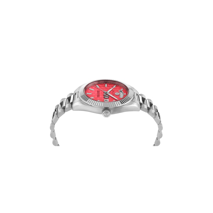 Date Superlative Stainless Steel Bracelet Mens Watch