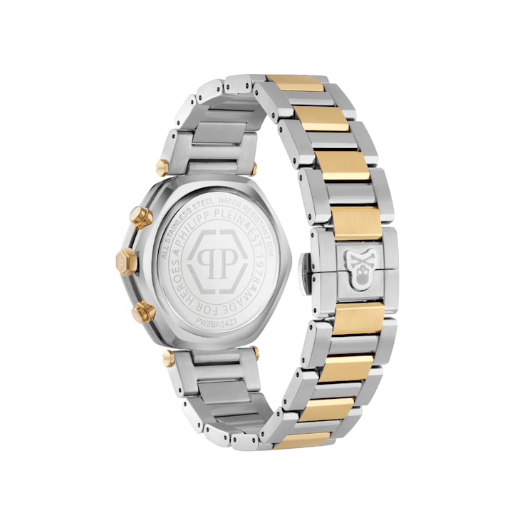 Philipp Plein The Hexagon Chrono Two-tone Bracelet Watch