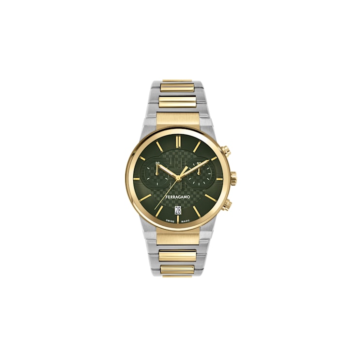 Ferragamo two tone clearance watch